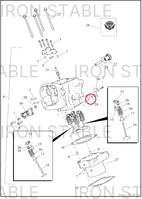 Harley-Davidson Hardware, Misc, Plug, Sae, M8