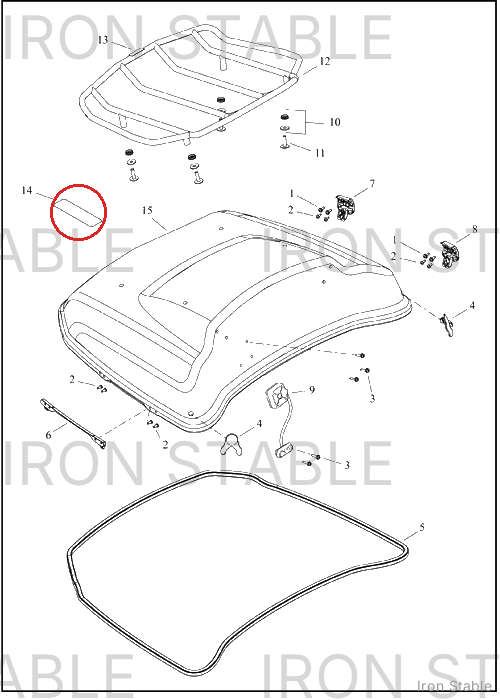 Harley-Davidson Label, Genl Wrn, Load