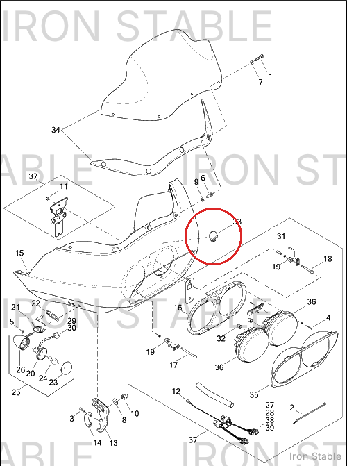 Harley-Davidson Medallion, Frng
