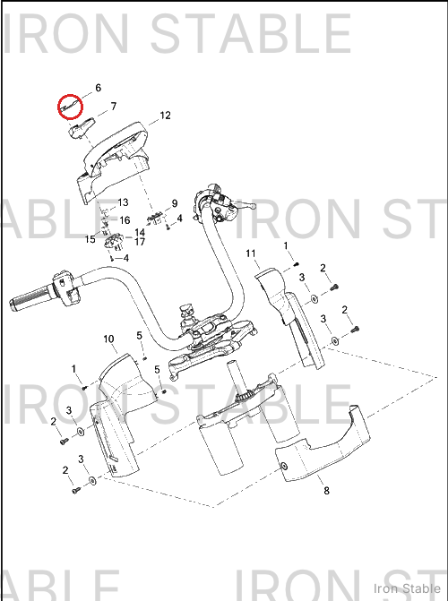 Harley-Davidson Medallion, Fork Lock