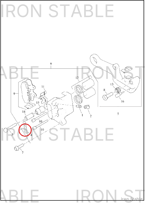 Harley-Davidson Medallion, Brake Caliper