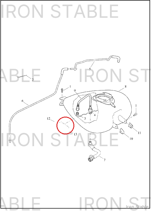 Harley-Davidson Medallion, Lh, Ftk, Chrome