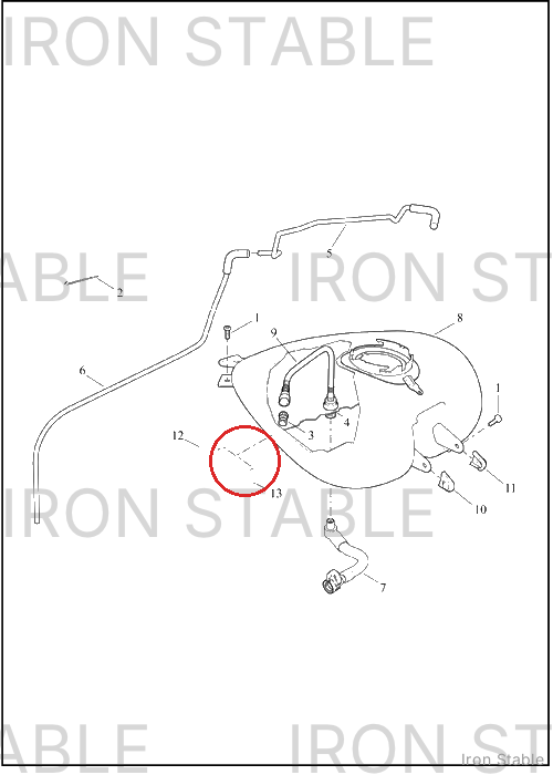 Harley-Davidson Medallion, Rh, Ftk, Chrome