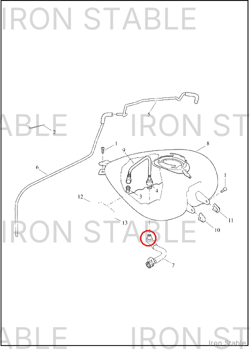 Harley-Davidson Medallion, Rh, Ftk