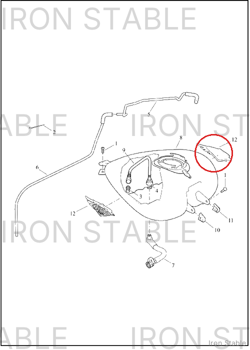 Harley-Davidson Medallion, Ftk, Anv, Rh