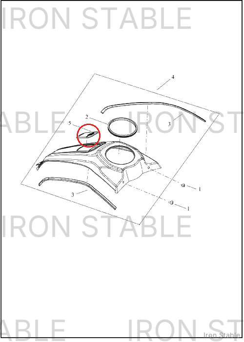 Harley-Davidson Medallion, Console, Cvo