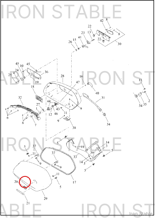 Harley-Davidson Medallion, Bar And Shield