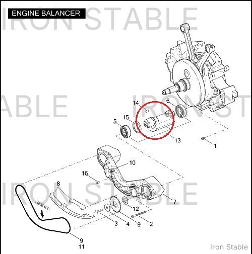 Harley-Davidson Balance Shaft Kit