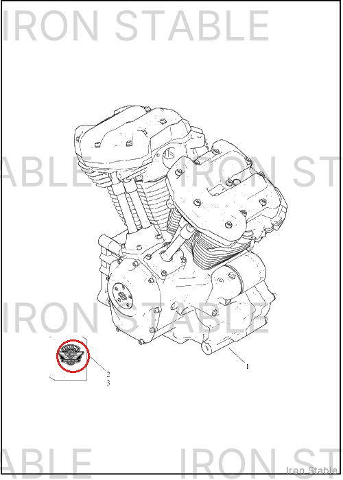 Harley-Davidson Engn Assembly, 107, Fxfb, Dsw, Nd