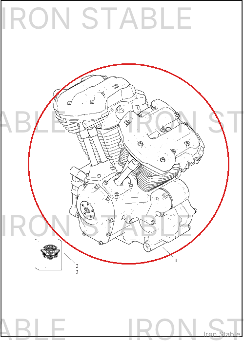 Harley-Davidson Engn Assembly, 114, Flfbs, Dsw, Nd