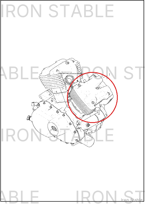 Harley-Davidson Kit, Engn Assembly, Book, Warr, Xg750a