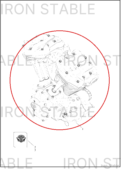 Harley-Davidson Engn Assembly, 121r, Dsw, Nd