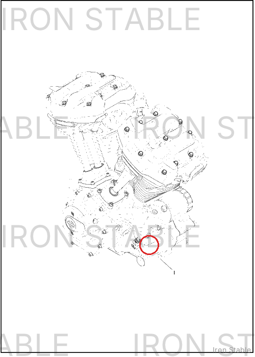 Harley-Davidson Engn Assembly, Touring, Se131, B/B, Ds