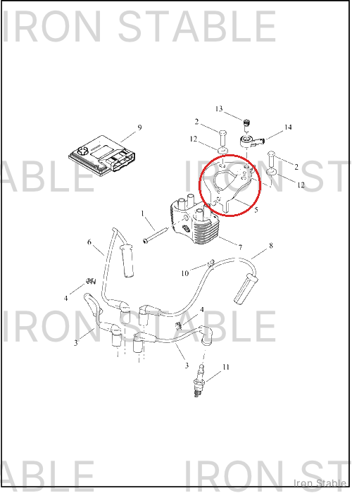 Harley-Davidson Bracket, Engn Mt, Mid