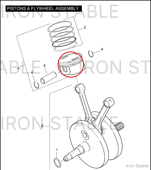 Harley-Davidson Piston & Ring Kit, .010 Os