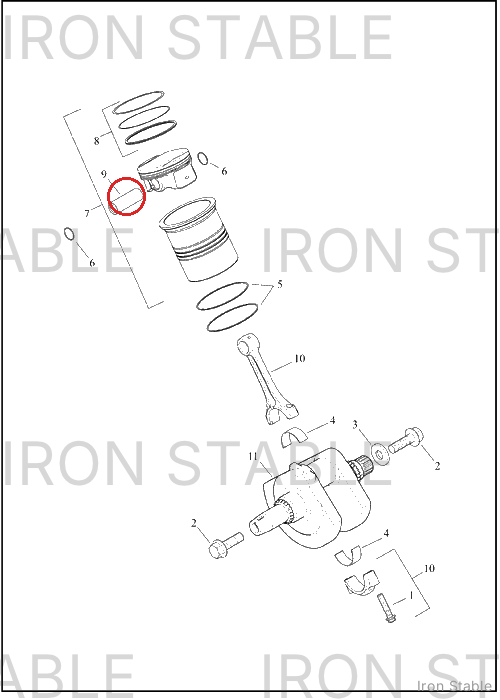Harley-Davidson Pin, Pstn, X