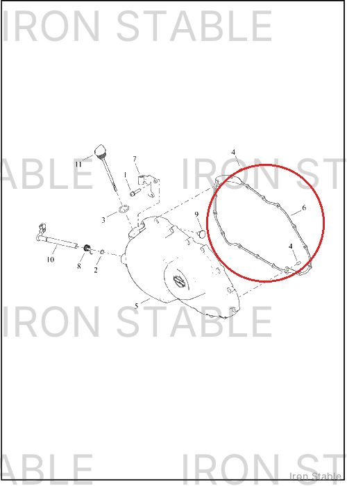 Harley-Davidson Gasket, Cover, Primary Drive