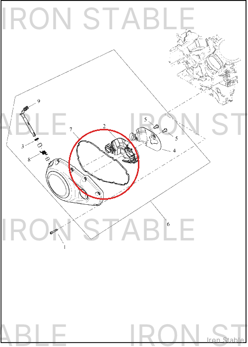 Harley-Davidson Gasket, Cover, Primary