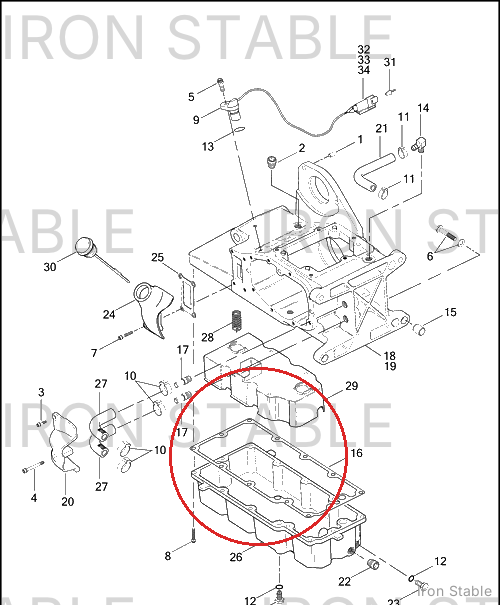 Harley-Davidson Gasket Oilpan