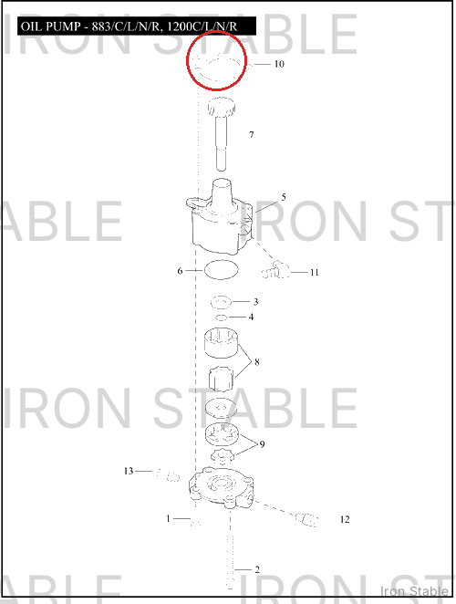 Harley-Davidson Gasket Oil Pump