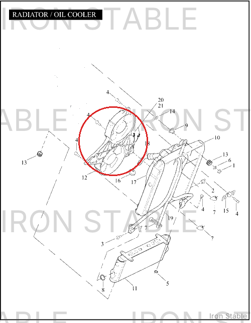 Harley-Davidson Fan Assembly