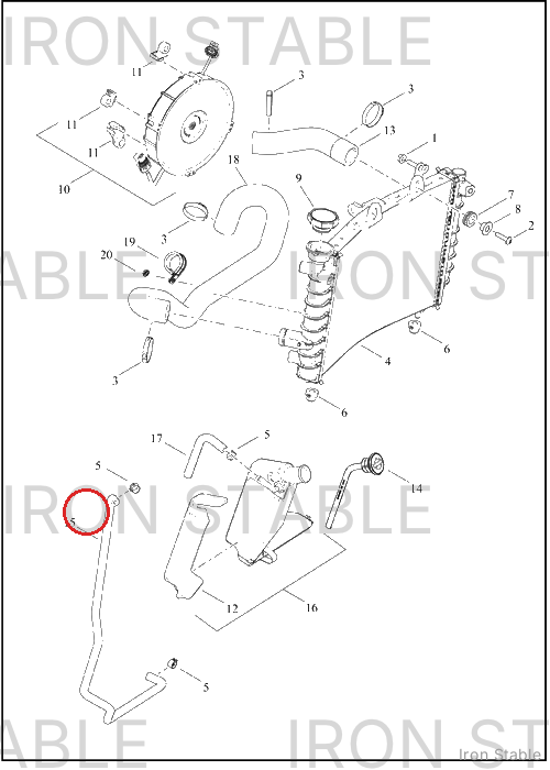 Harley-Davidson Hose, Rdtr, Ovfl