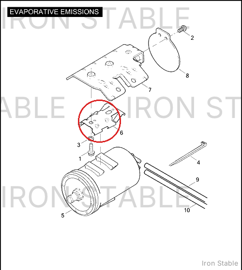 Harley-Davidson Fuel Misc Component, X