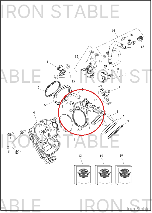 Harley-Davidson Kit, Intk, Manifold, Se, 68, Billet