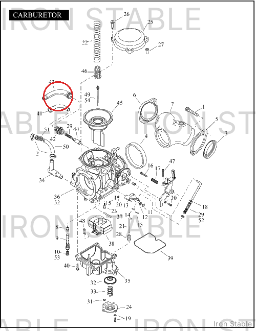 Harley-Davidson Cap, Cable Seal