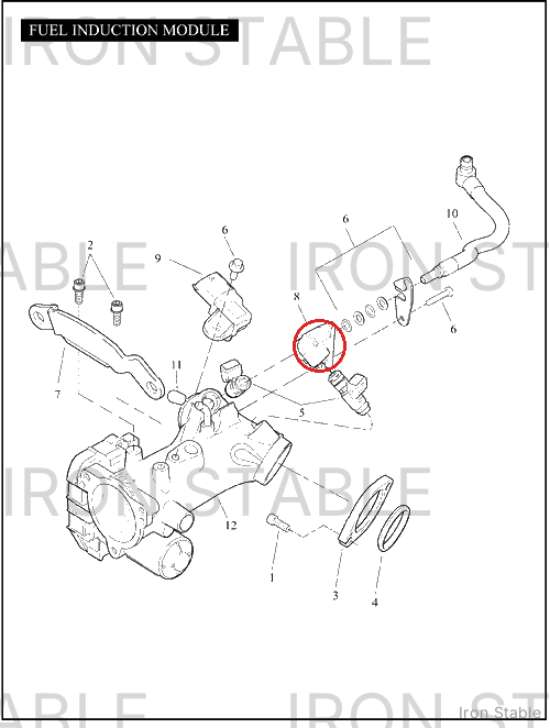 Harley-Davidson Fuel Rail, X