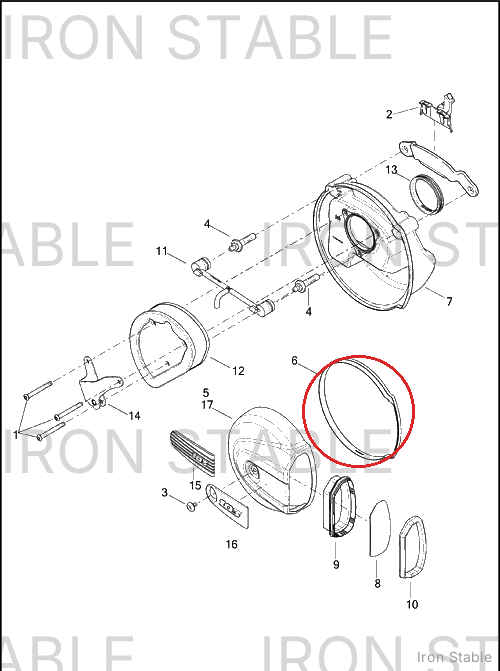 Harley-Davidson Seal, A-C Cover
