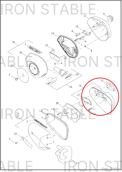 Harley-Davidson Baseplate, Airbox, Bp, Assembly