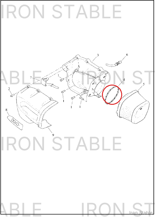 Harley-Davidson Seal, Airbox, Filter