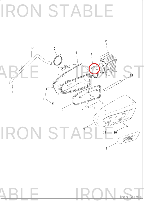 Harley-Davidson Seal, Airbox, Filter