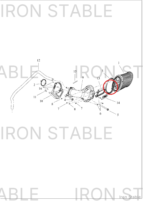 Harley-Davidson Seal, Airbox, Filter