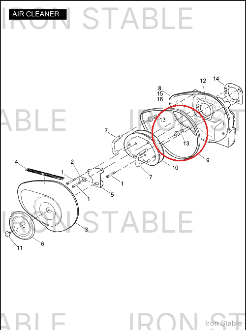 Harley-Davidson Seal, A-C Cover