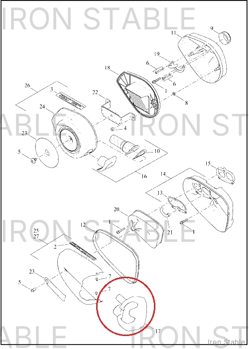 Harley-Davidson Snorkel, Intk, Assembly, Hdi
