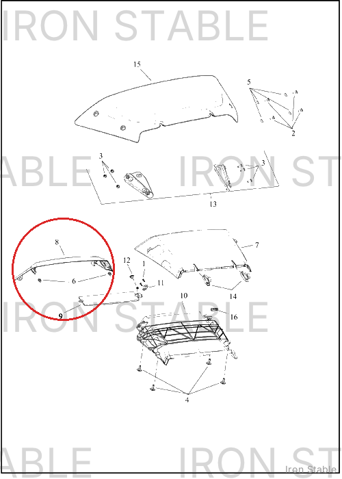 Harley-Davidson Air Duct, Outlet