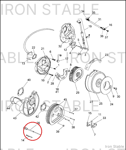 Harley-Davidson Cable, Carb Enrich