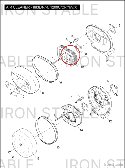 Harley-Davidson Air Filter Element