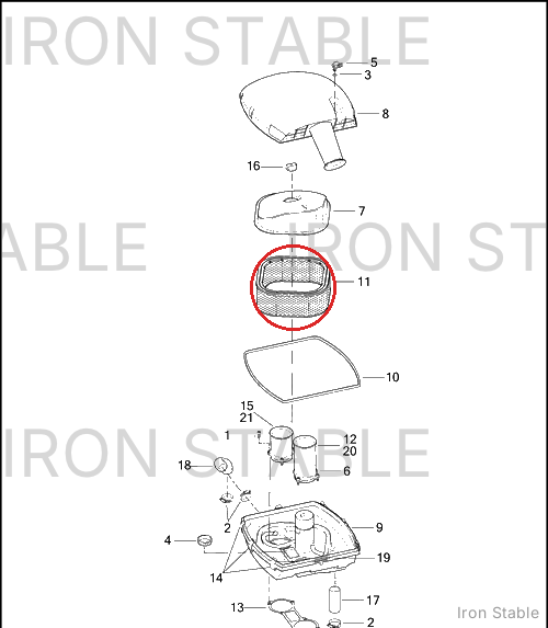 Harley-Davidson Element, Airfilter