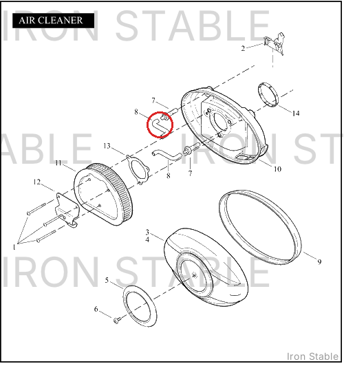 Harley-Davidson Breather Tube