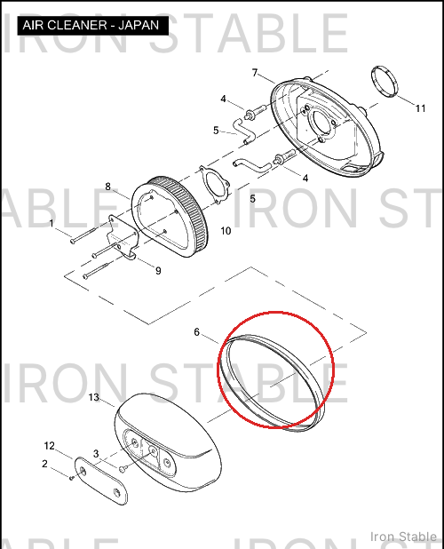 Harley-Davidson Seal, A-C Cover