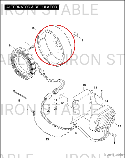 Harley-Davidson Charging Rtr, Assembly