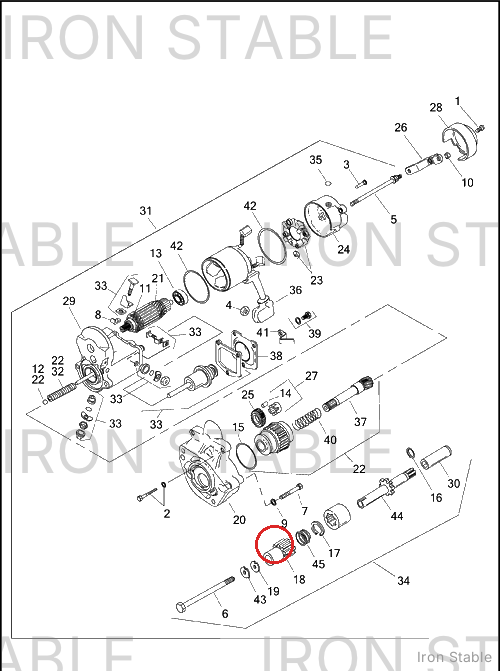 Harley-Davidson Pinion Gear