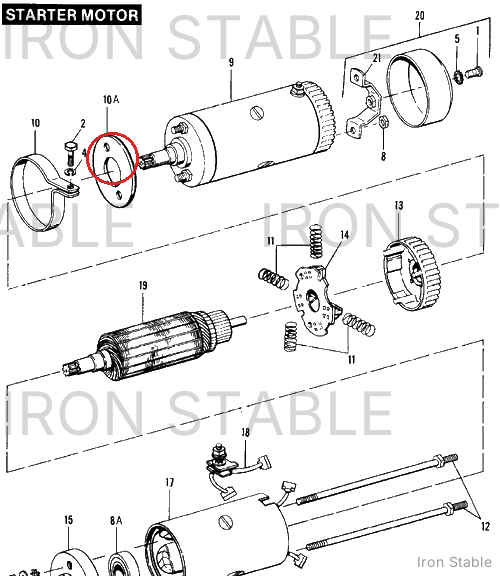 Harley-Davidson Starter Mot Sub-Component, X