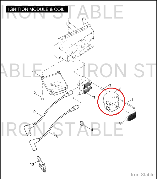 Harley-Davidson Coil Cover/Trim Assembly
