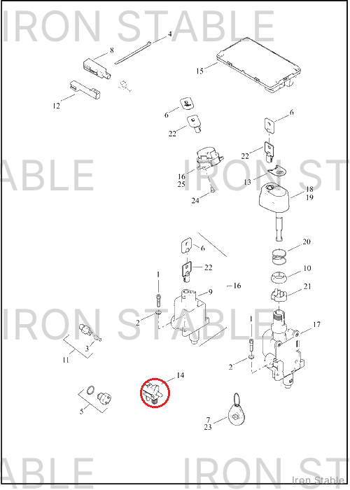 Harley-Davidson Sensor, Temp, X