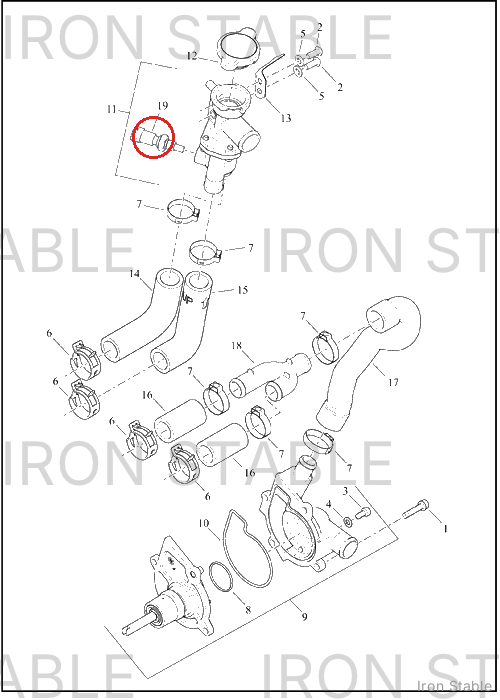 Harley-Davidson Sensor, Temp, Coolant