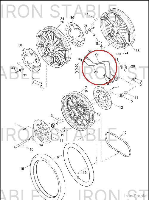 Harley-Davidson Sensor, Prox, X